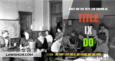 Title IX: Revolutionizing Gender Equality in Education Since 1972