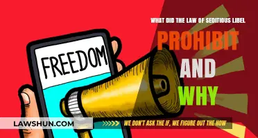 Seditious Libel Law: Prohibitions, Purpose, and Historical Impact Explained