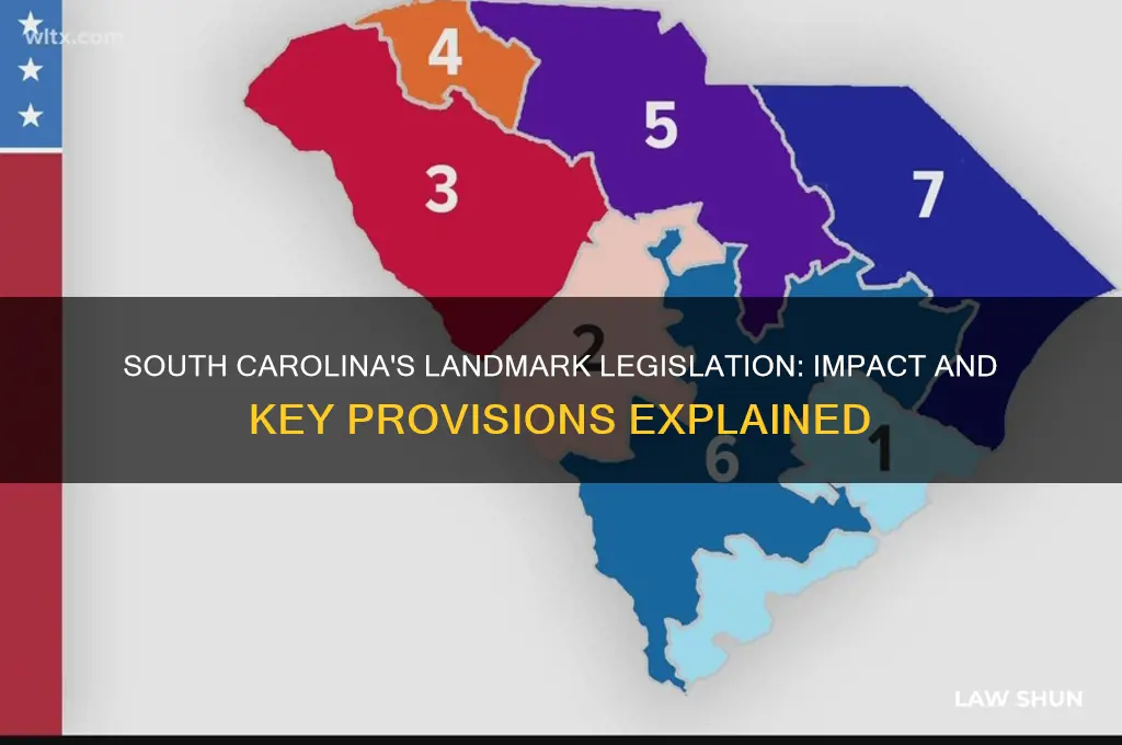 what did the law or act did south carolina