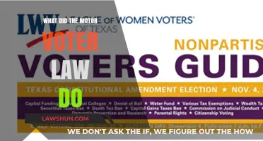 Motor Voter Law Simplified: How It Revolutionized Voter Registration