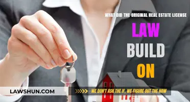 The Evolution of Real Estate License Laws