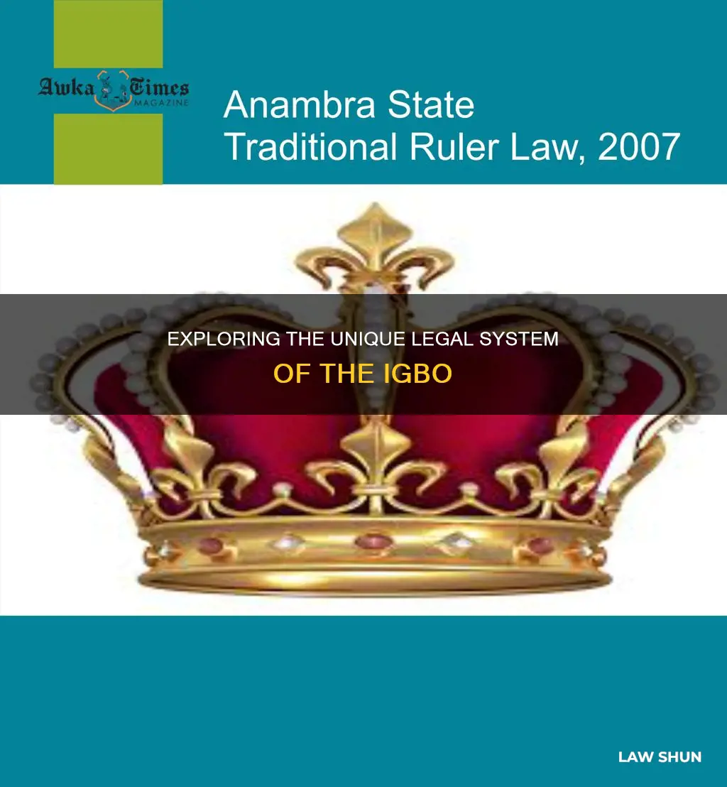 what different laws do the igbo have