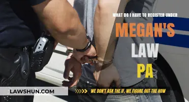 Megan's Law PA: Understanding Registration Requirements and Your Obligations