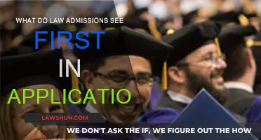 Admissions Officers' First Impressions of Your Law School Application