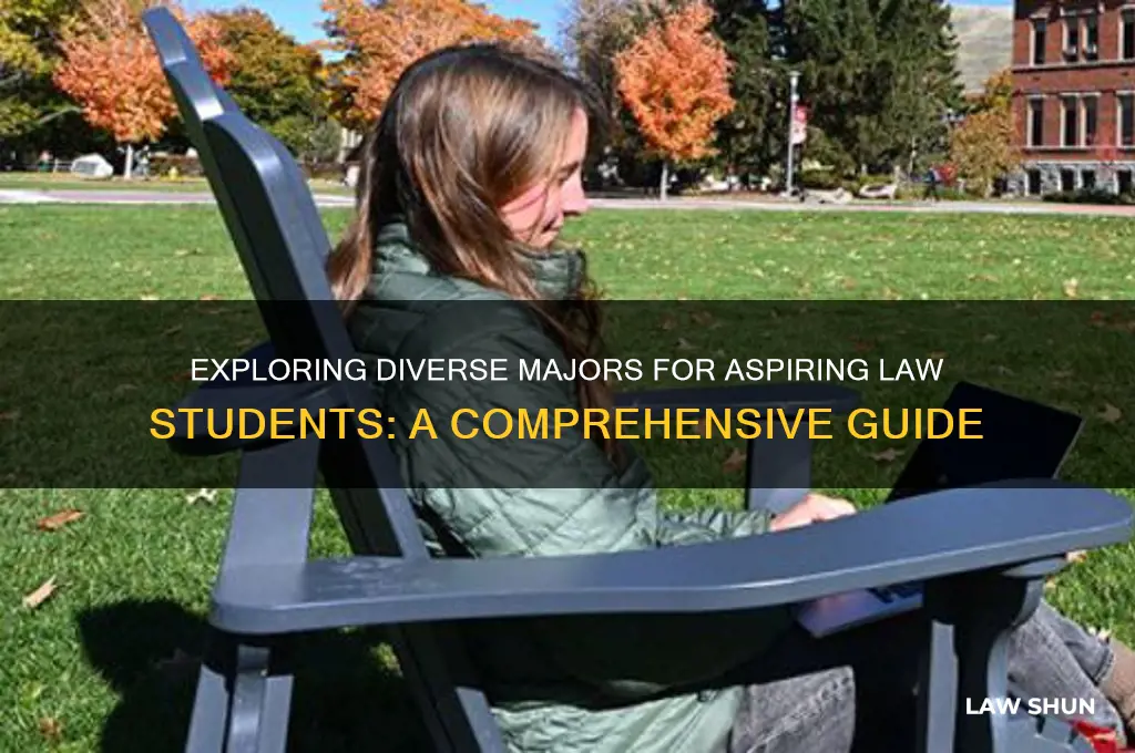 what do law students major in