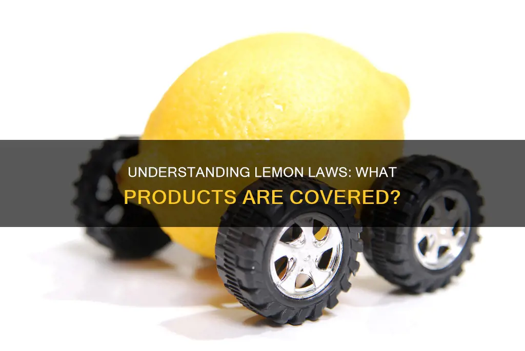 what do lemon laws apply to