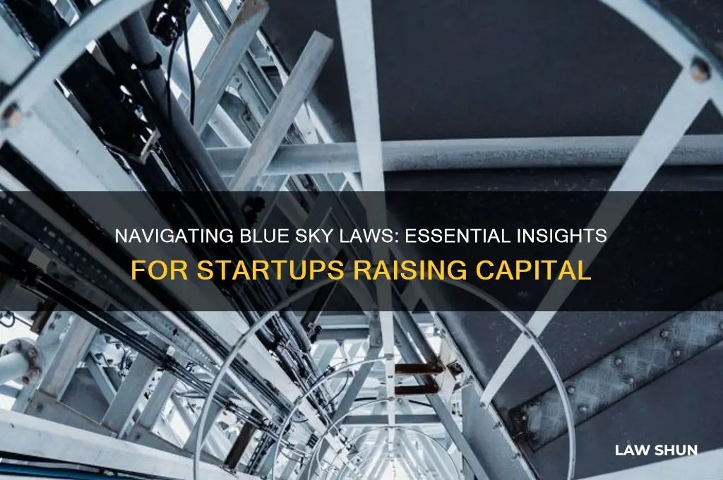 what do startups need to know about blue sky laws
