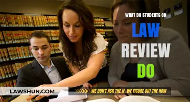 Unveiling the Role: What Law Review Students Actually Do