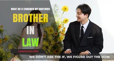 The Brother's Brother-in-Law: Who's Who?