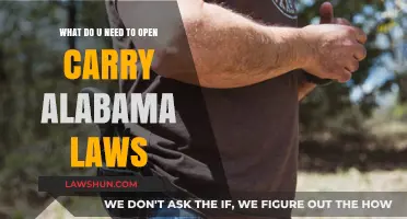 Alabama Open Carry Laws: What You Need to Know