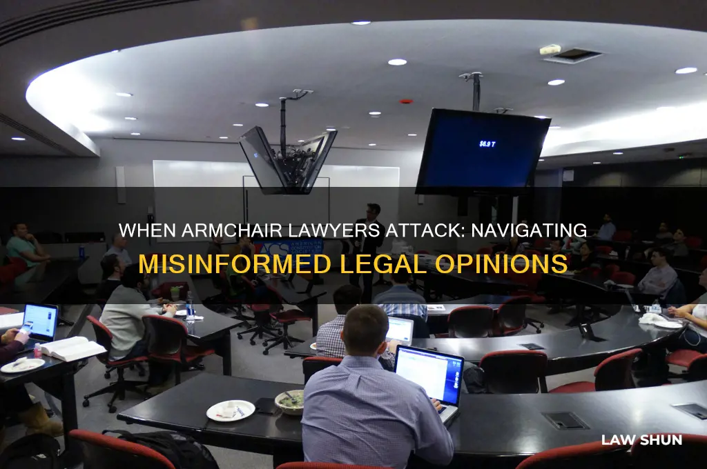 what do when people think they know the law
