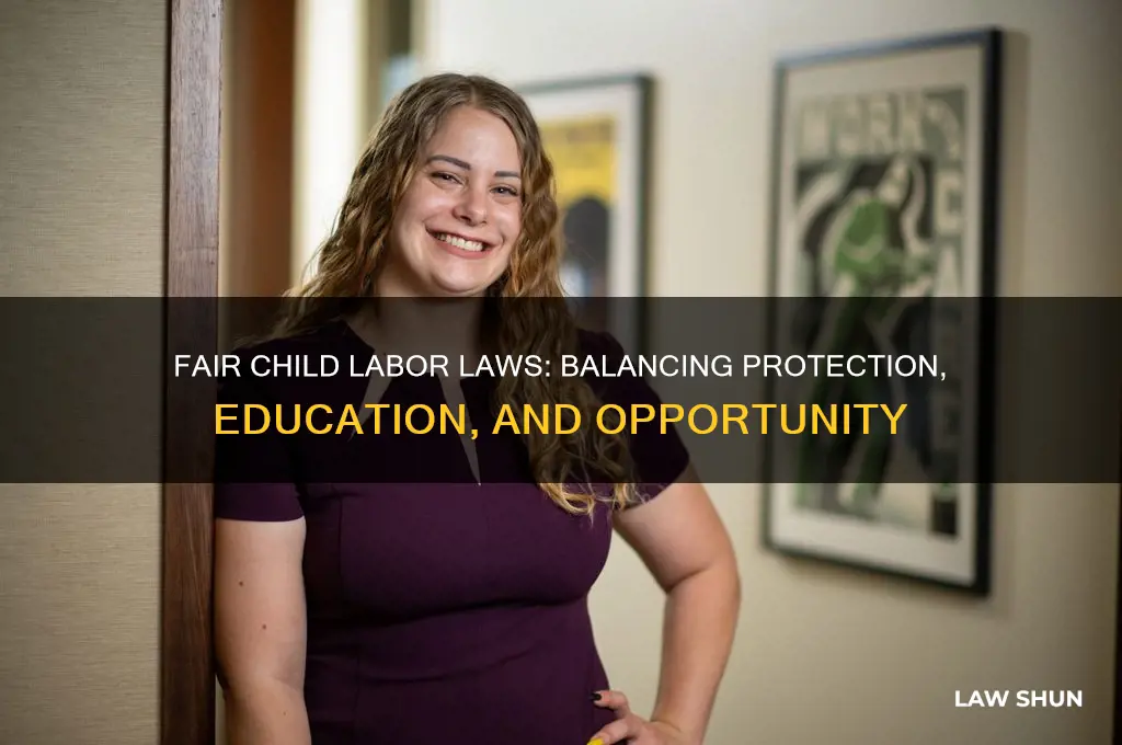 what do you feel is fair law regarding child labor