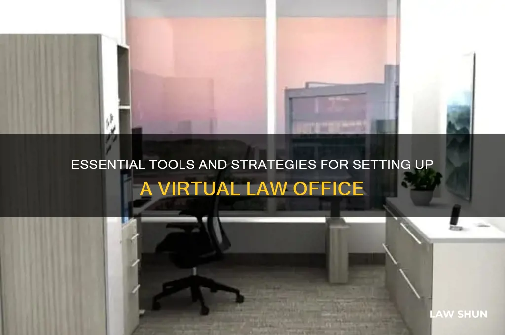 what do you need for a virtual law office