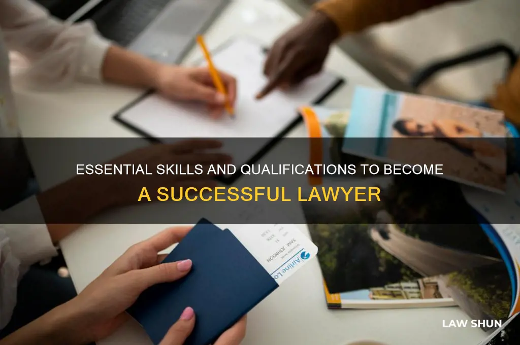what do you need to be a lawer