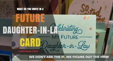 Crafting the Perfect Future Daughter-in-Law Card: Tips and Ideas