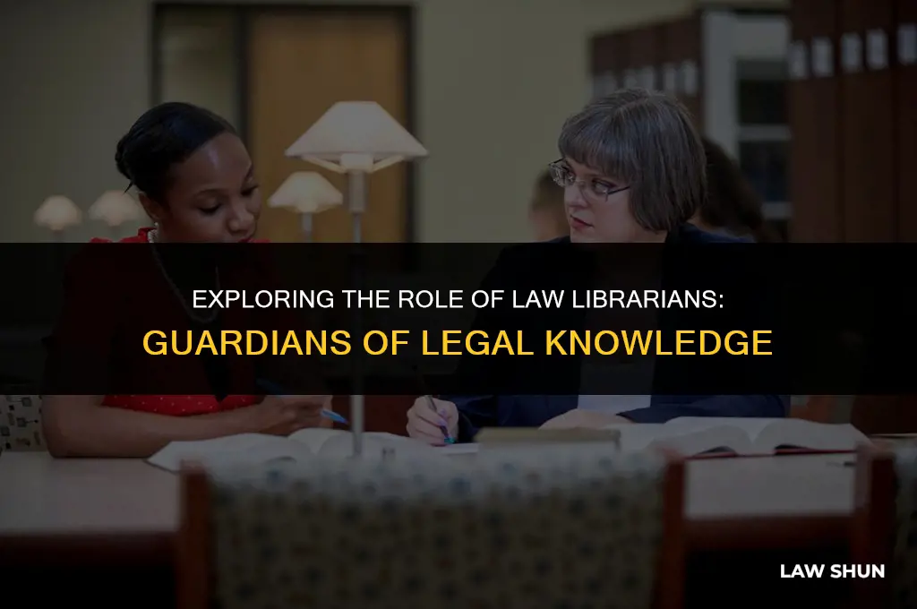 what does a law librarian do