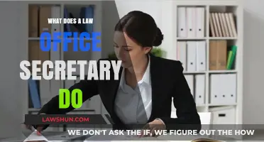 Exploring the Role of a Law Office Secretary: Duties and Responsibilities