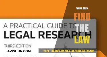 Understanding 'Find the Law': A Guide to Legal Research and Discovery