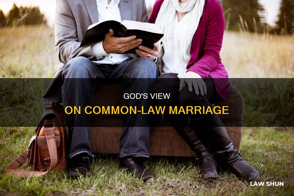 what does god say about common law marriage