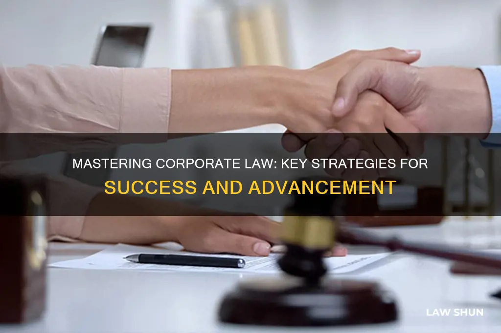 what does it take to be successful in corporate law