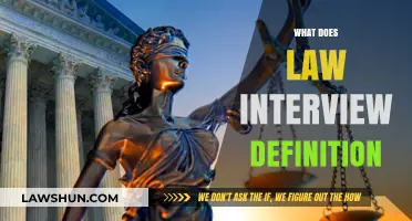 Understanding Law Interview Definition: Key Concepts and Practical Insights