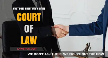 Understanding Negotiations in Court: Strategies, Outcomes, and Legal Implications