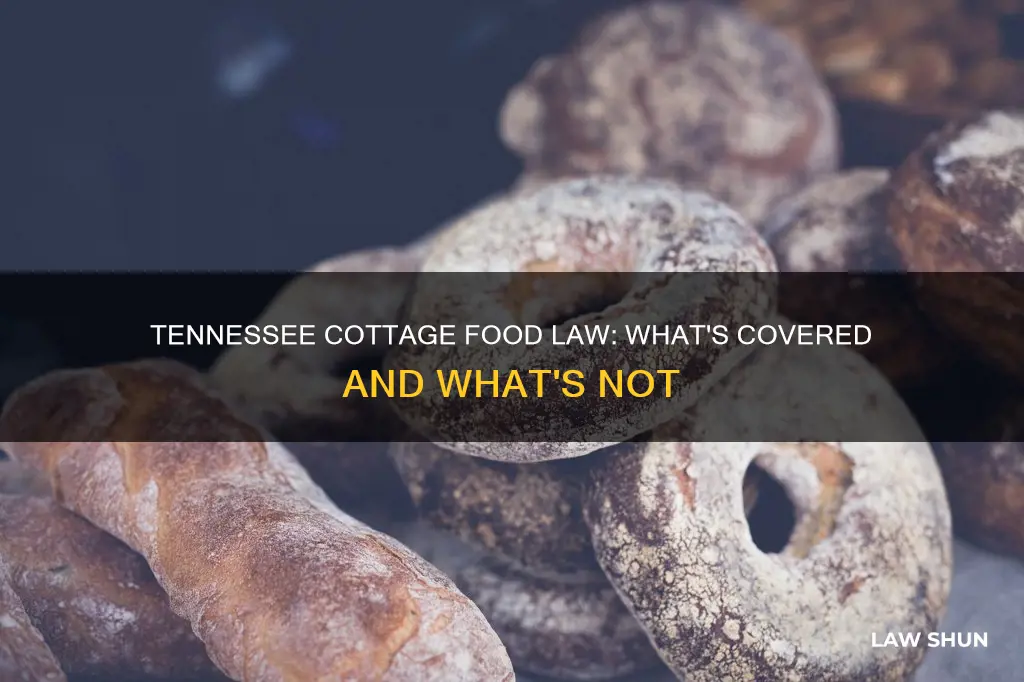 what does tennessee cottage food law apply to