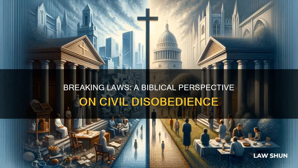 what does the bible say about breaking government laws