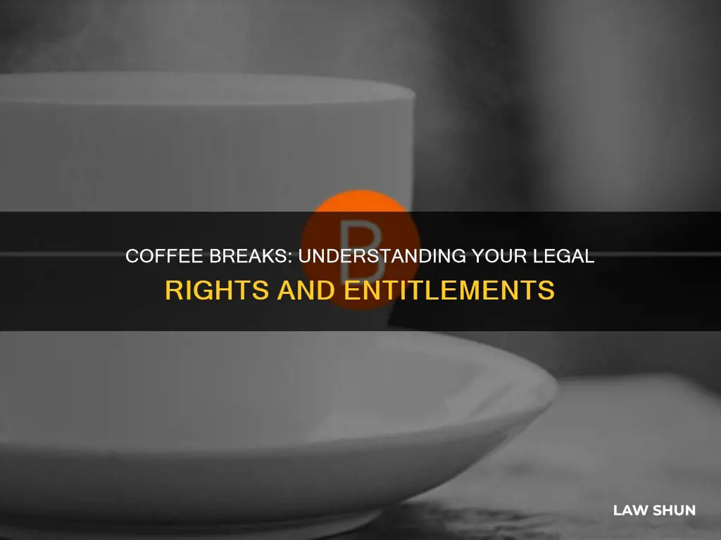 what does the law say about coffee breaks