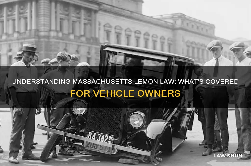 what does the ma lemon law cover