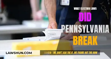 Pennsylvania's Election Laws: What Rules Were Broken?