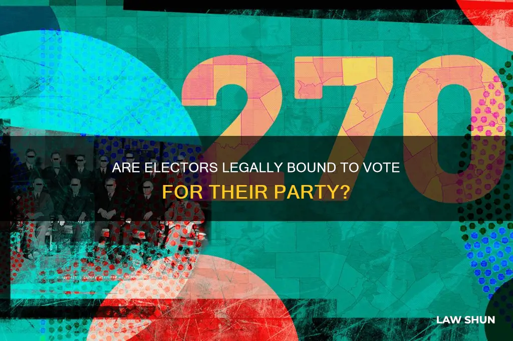 what electors by law are bound to vote for party