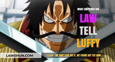 Unveiling the Emperor: Law's Revelation to Luffy