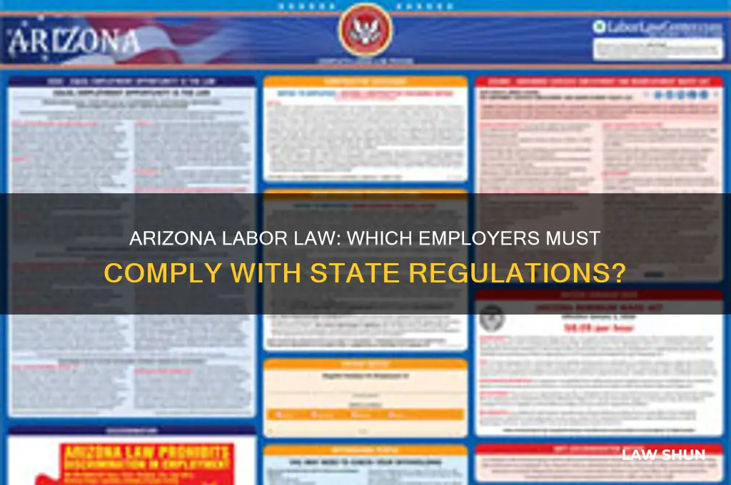what employers are covered by arizona labor law