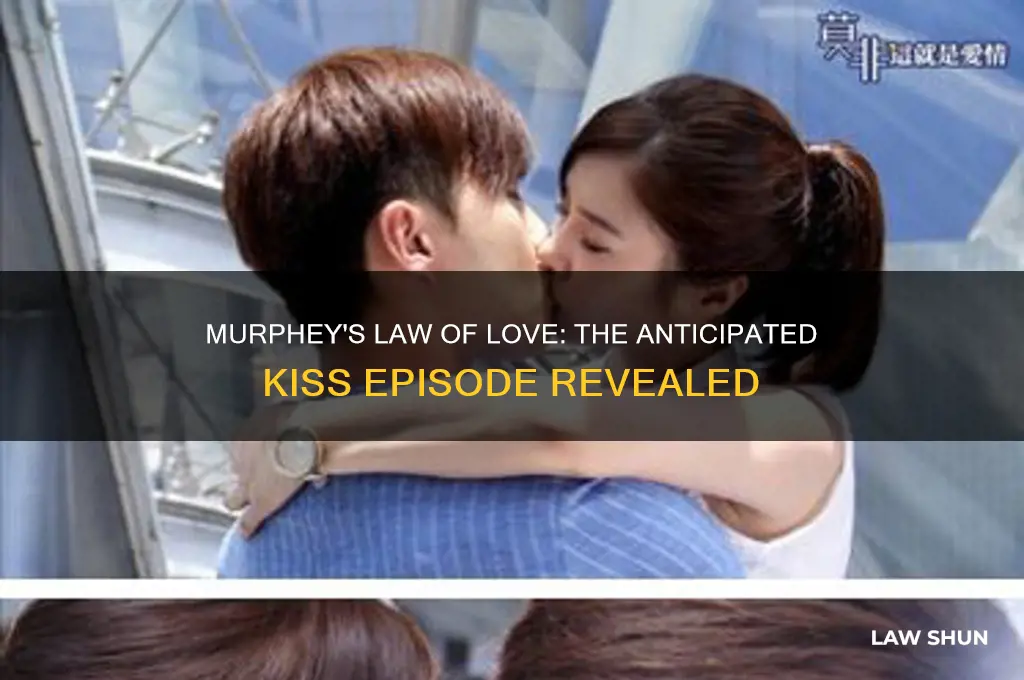 what eposode do they kiss in murpheys law of love