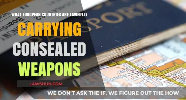 Concealed Carry Laws in Europe: Which Countries Allow It?