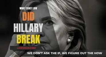 Hillary's Legal Troubles: What Laws Were Broken?