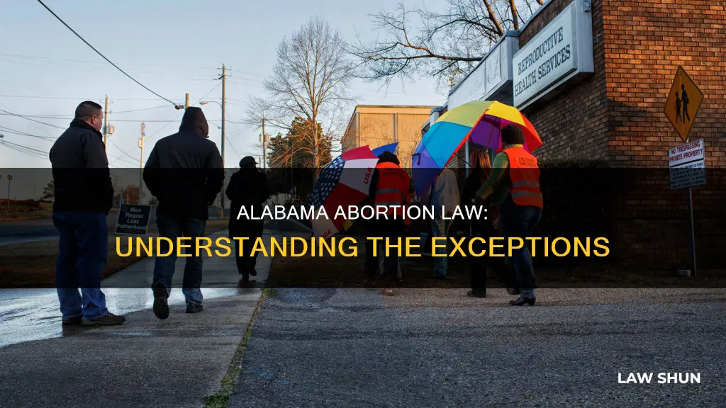 what exceptions does the alabama abortion law allow