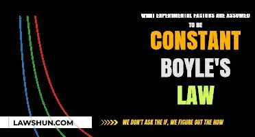 Assumed Constants in Boyle's Law Experiments: Key Factors Explained