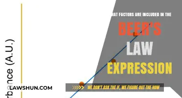 Understanding Beer's Law: Key Factors in Its Expression Explained