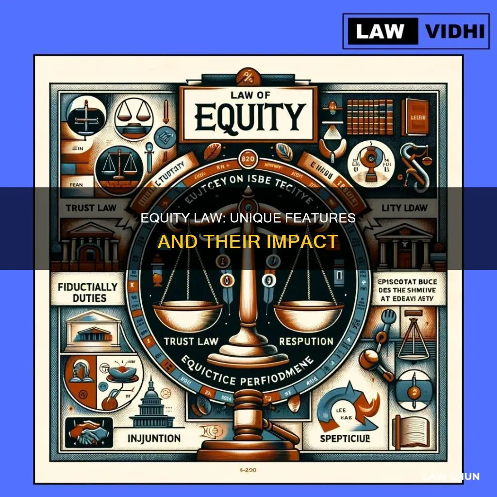 what features distinguish equity from common law