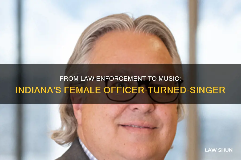 what female singer was a law officer in indiana