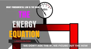 The First Law of Thermodynamics: Foundation of the Energy Equation