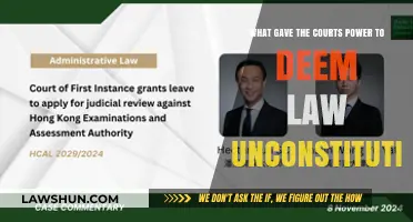 Judicial Review: How Courts Gain Authority to Invalidate Unconstitutional Laws