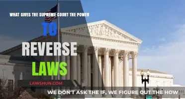 How the Supreme Court Holds Authority to Overturn Legislation