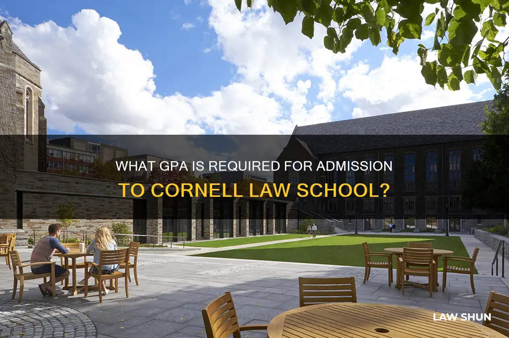 what gpa do i need for cornell law