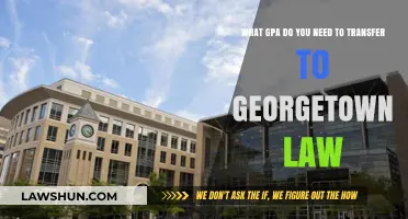 Transferring to Georgetown Law: Understanding the Required GPA for Admission
