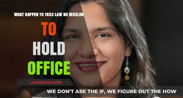 1953 Law's Impact: Why No Muslim Could Hold Office?