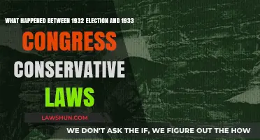 1932 Election to 1933 Congress: Rise of Conservative Legislation