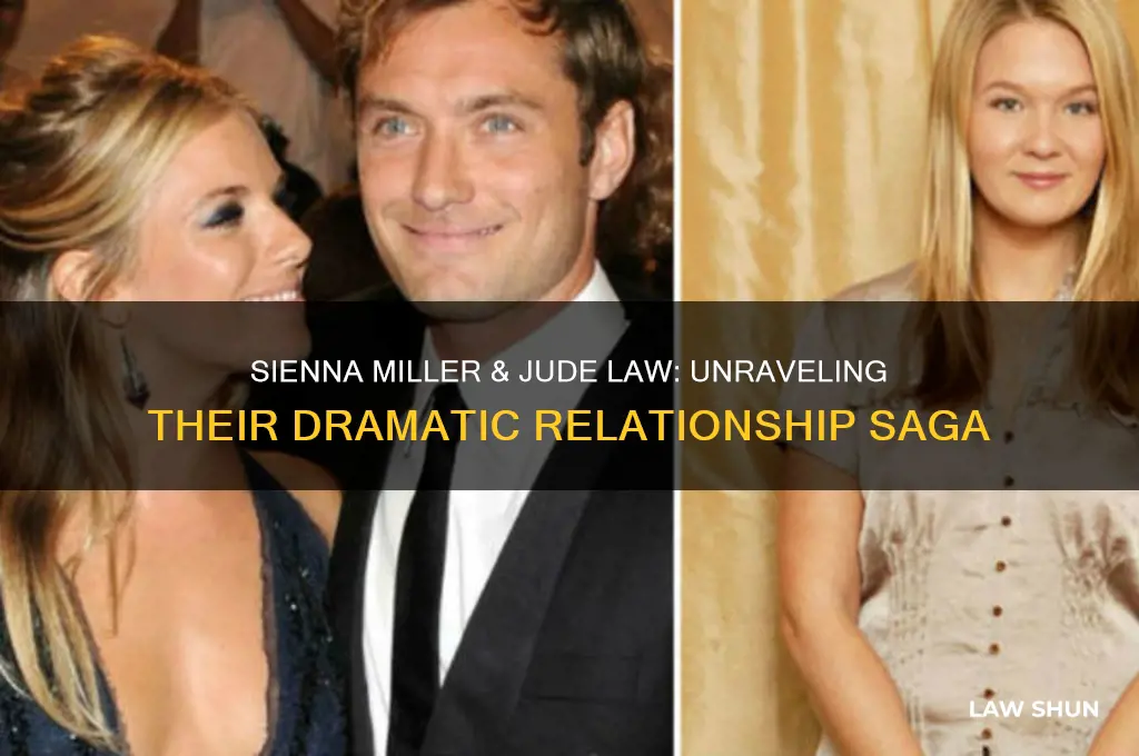 what happened between sienna miller and jude law